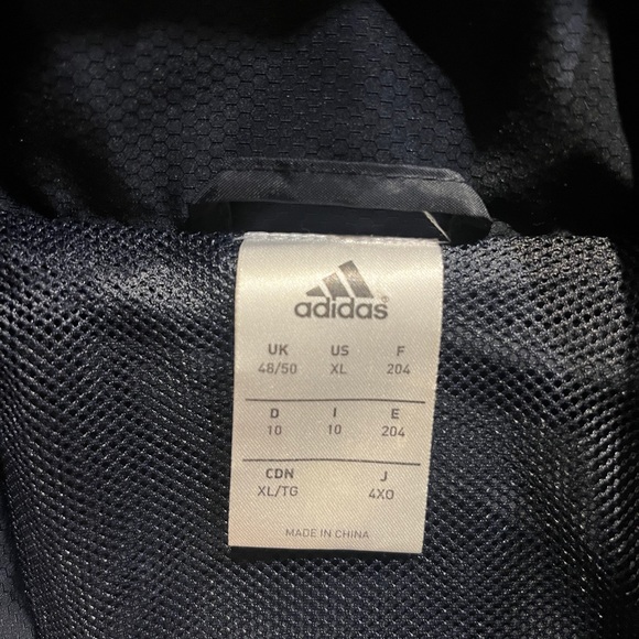 New York Red Bulls - Adidas / Rain Jacket XL size - Picture 3 of 4